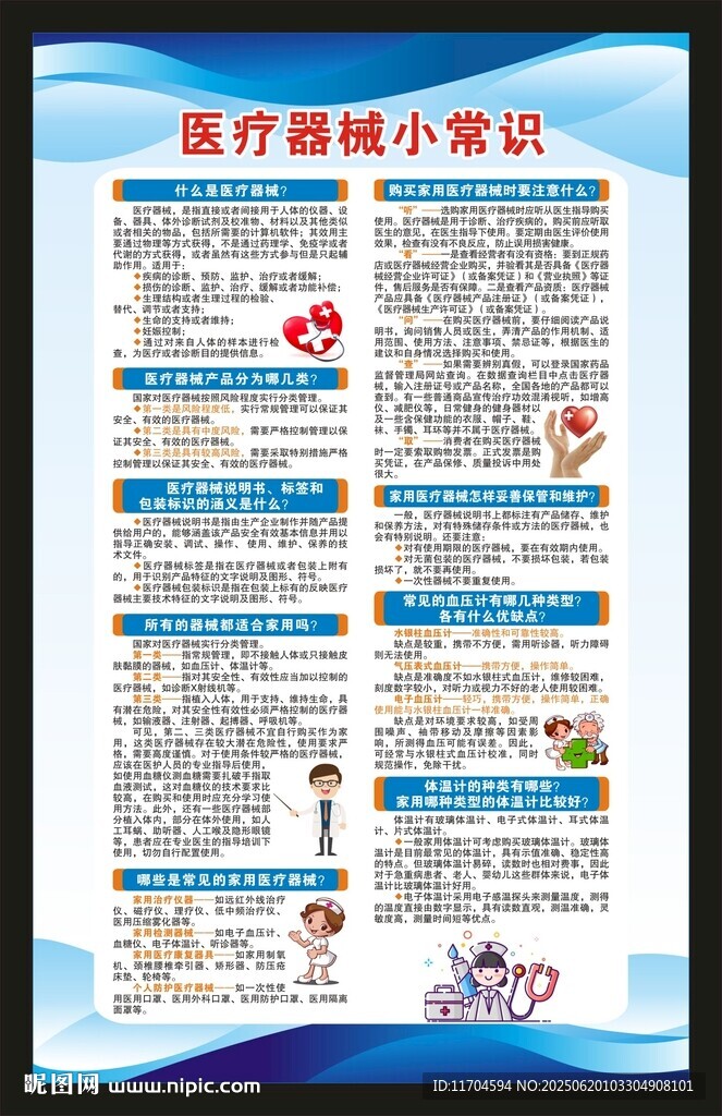 医疗器械安全宣传周海报
