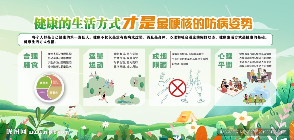 健康生活方式