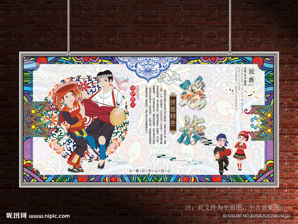 瑶族展板