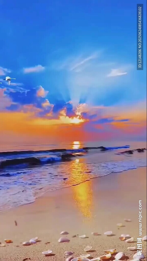海边日落美景