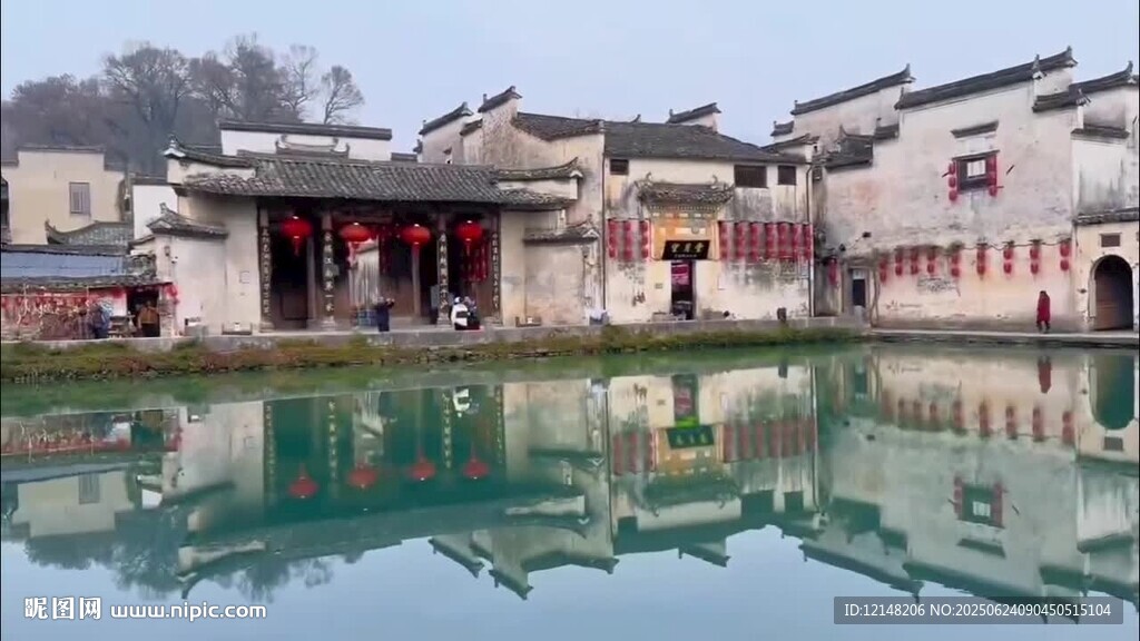 江南水乡古村落景致