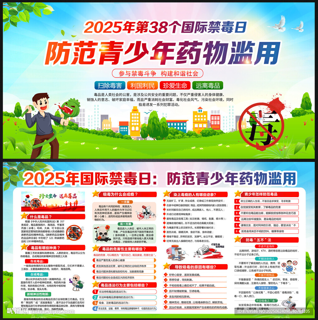 2025年禁毒宣传栏
