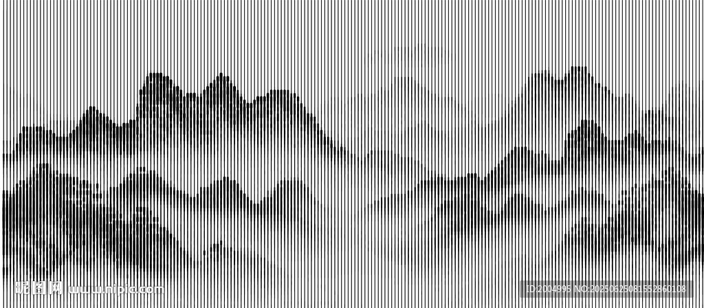 线条水墨山水意境图