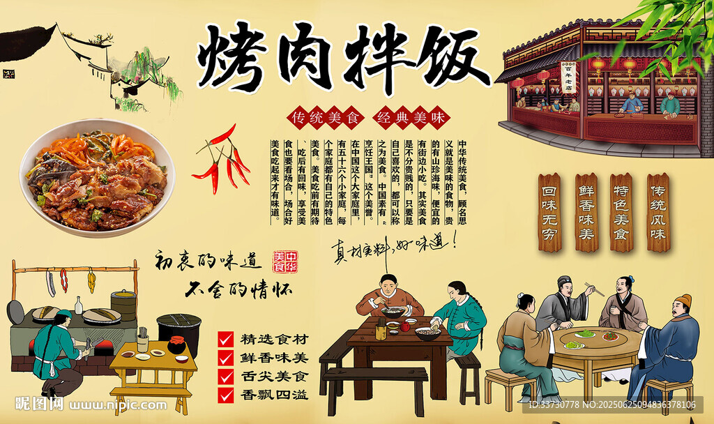 烤肉拌饭