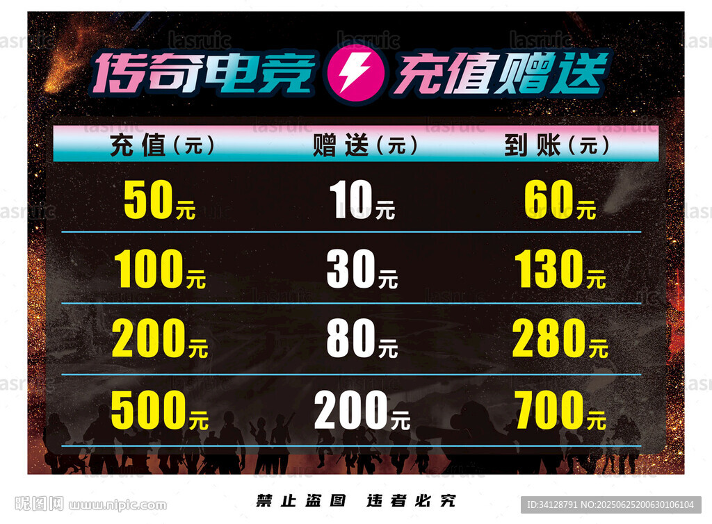 电竞价格表