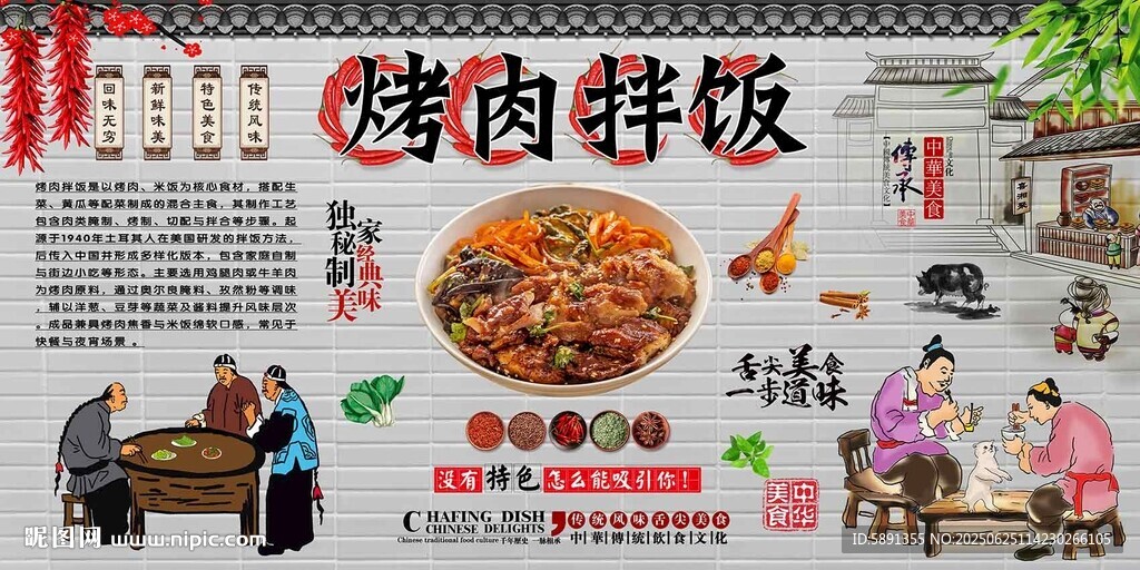 烤肉拌饭