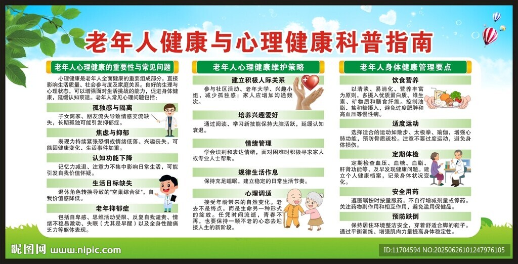 全国老年健康宣传周宣传栏