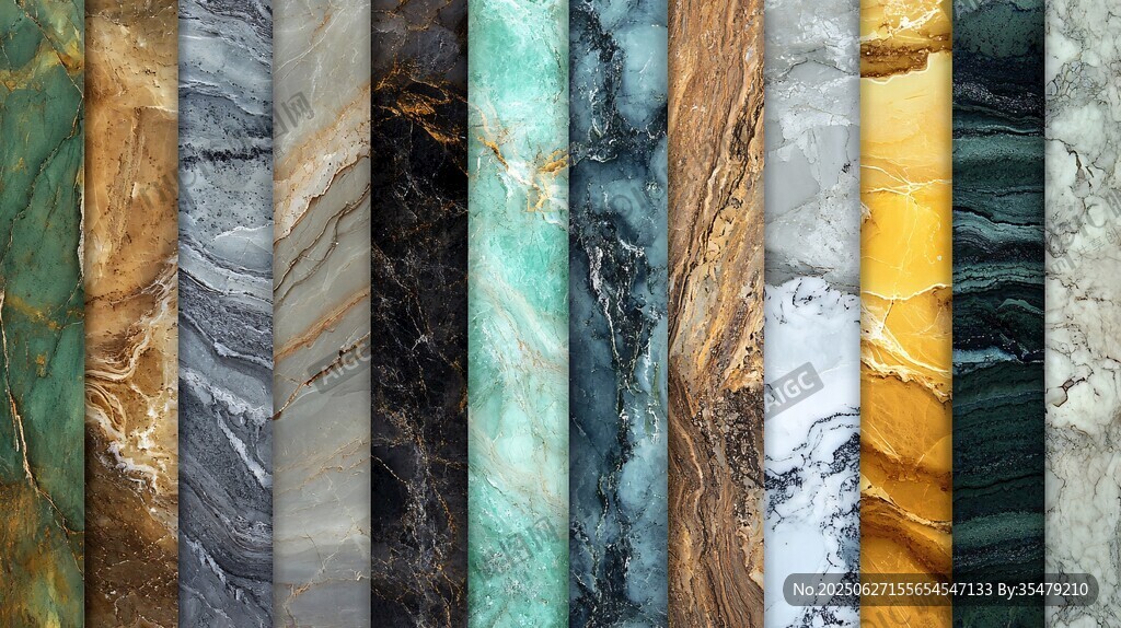 多样大理石纹理展示