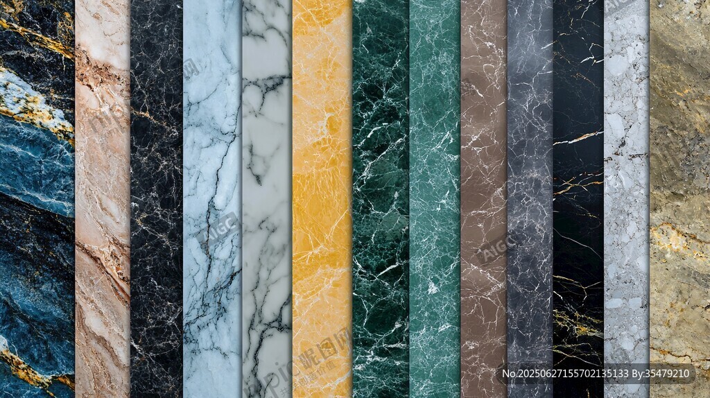 多样大理石纹理展示