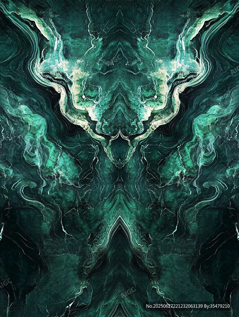 神秘幻彩抽象异兽纹理