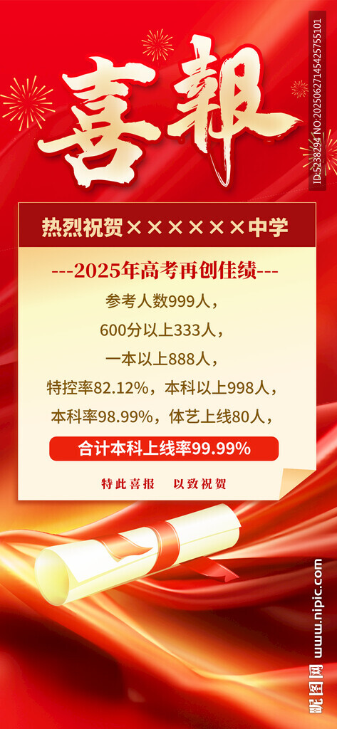 高考喜报