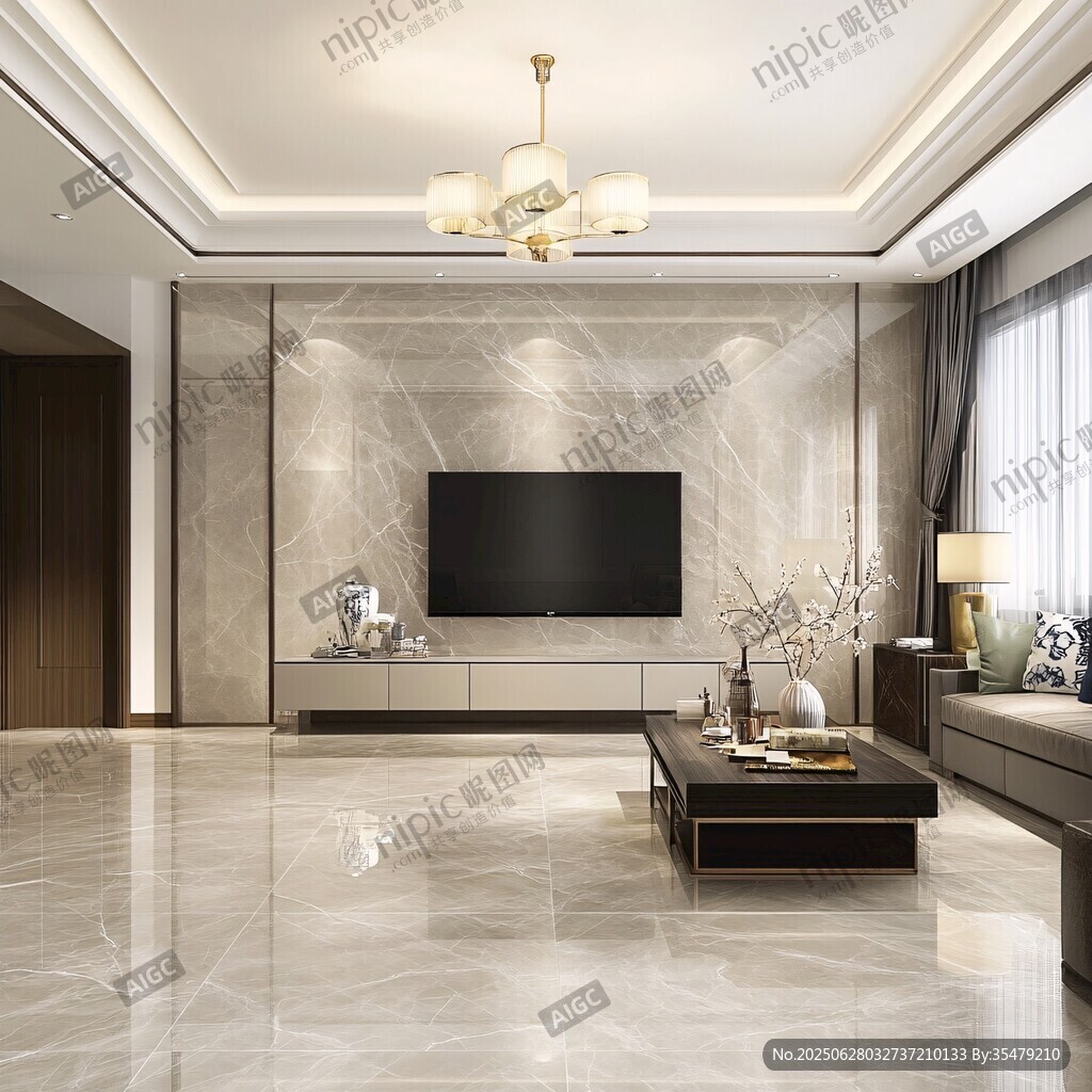 现代简约风客厅优雅设计