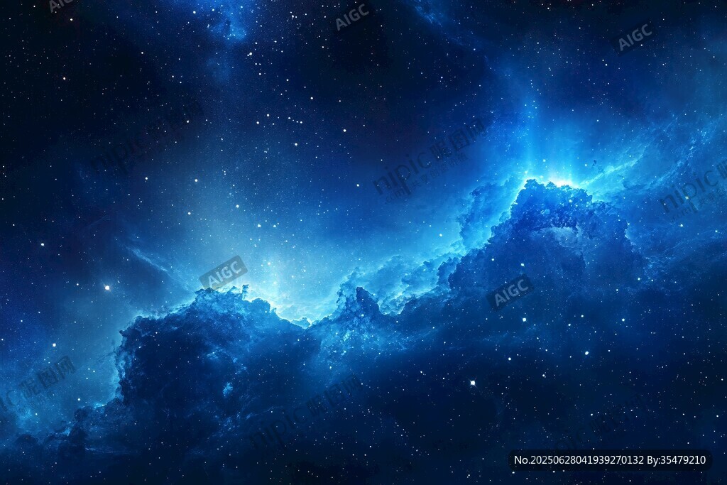 梦幻星空宇宙奇幻景象
