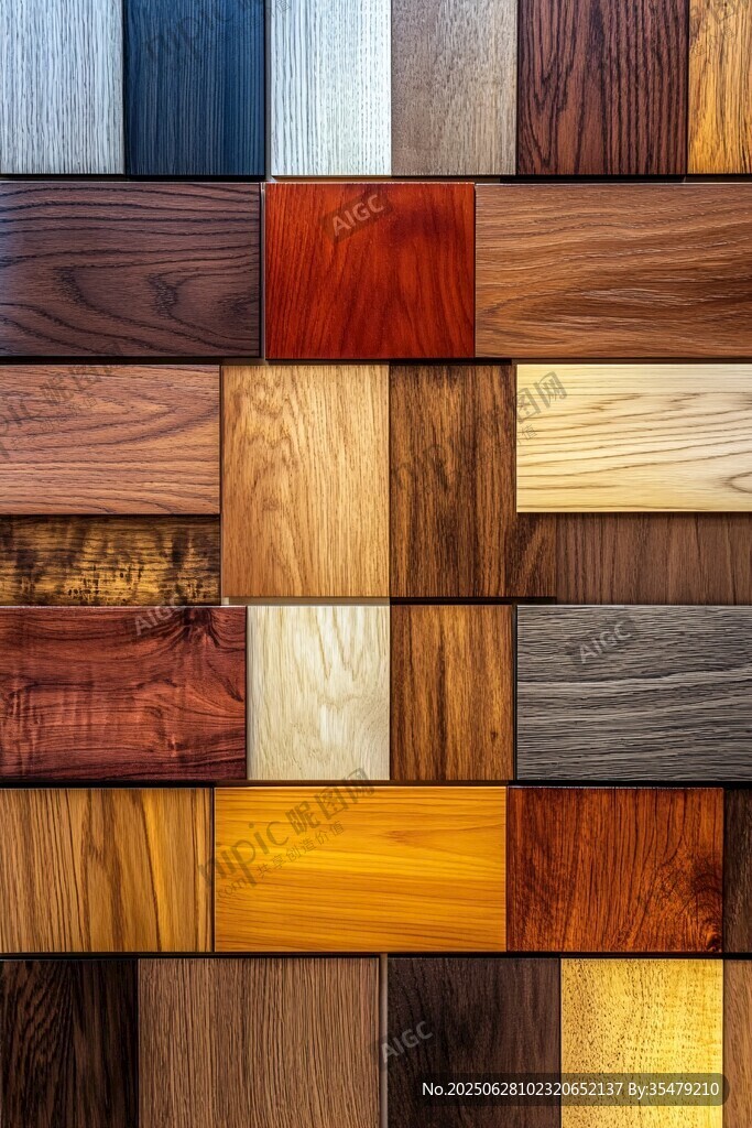 多样木材纹理展示
