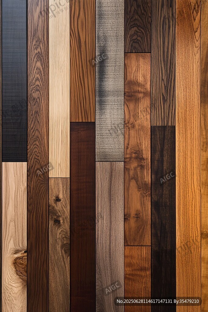 多样木纹地板展示