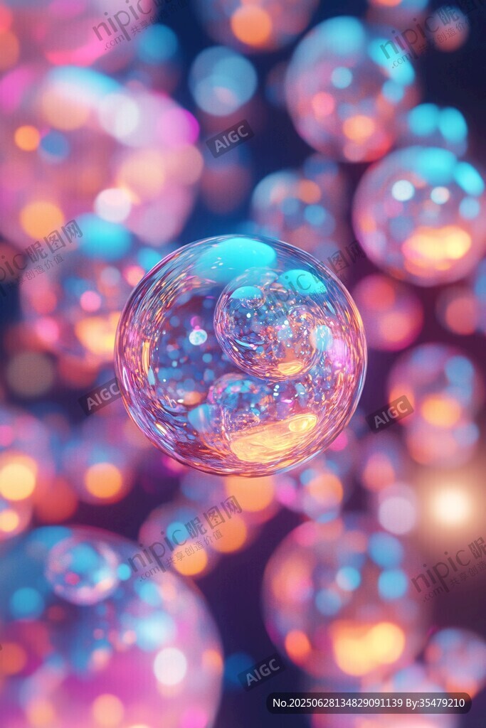 梦幻炫彩泡泡世界