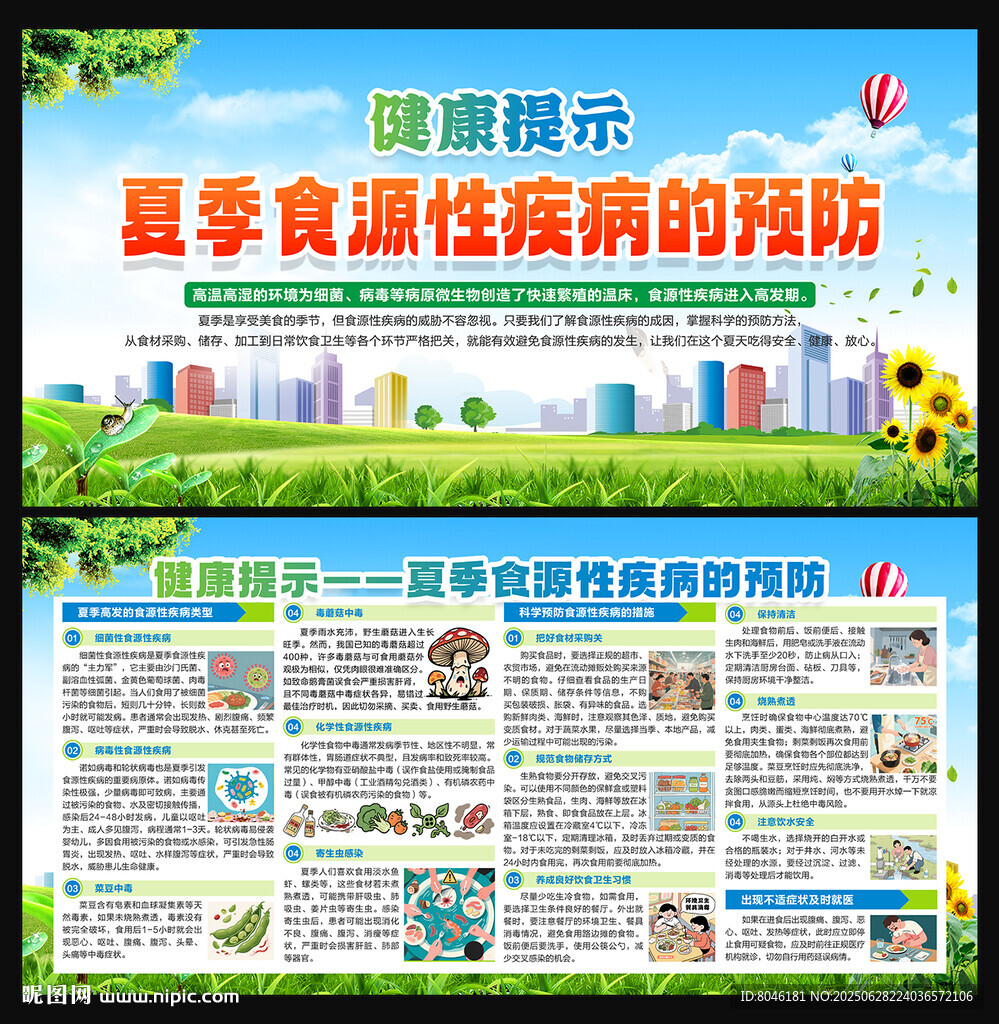 夏季食源性疾病预防