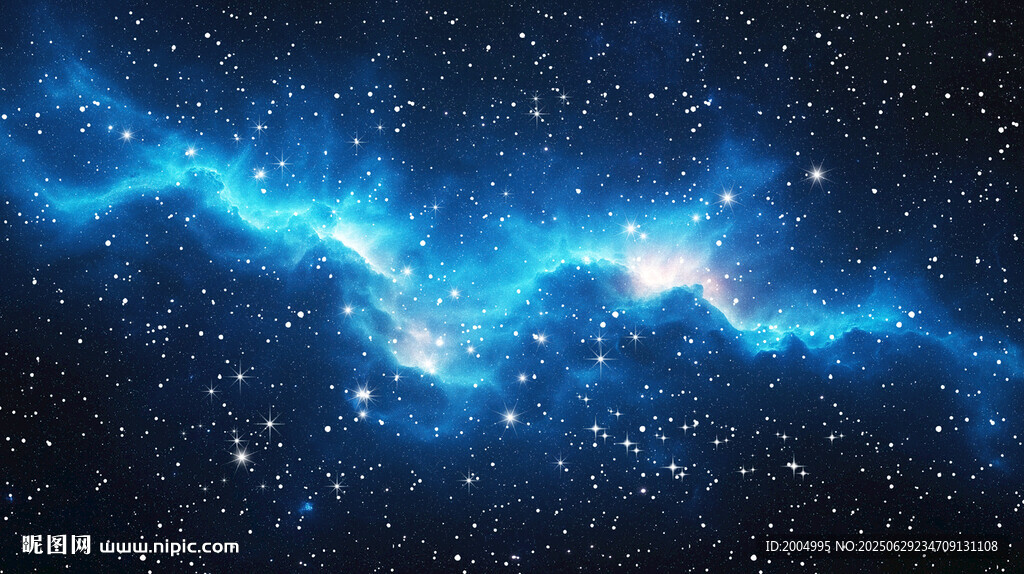 蓝色星空吊顶软膜天花
