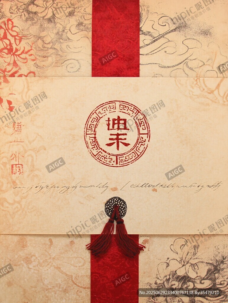 中式典雅请柬设计展示