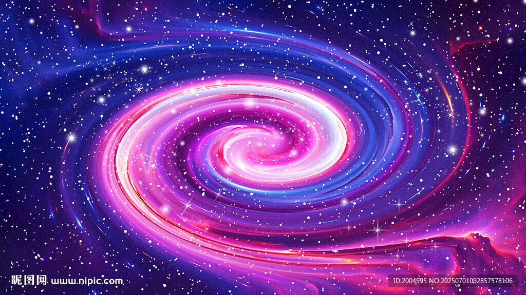 梦幻绚丽星空宇宙漩涡