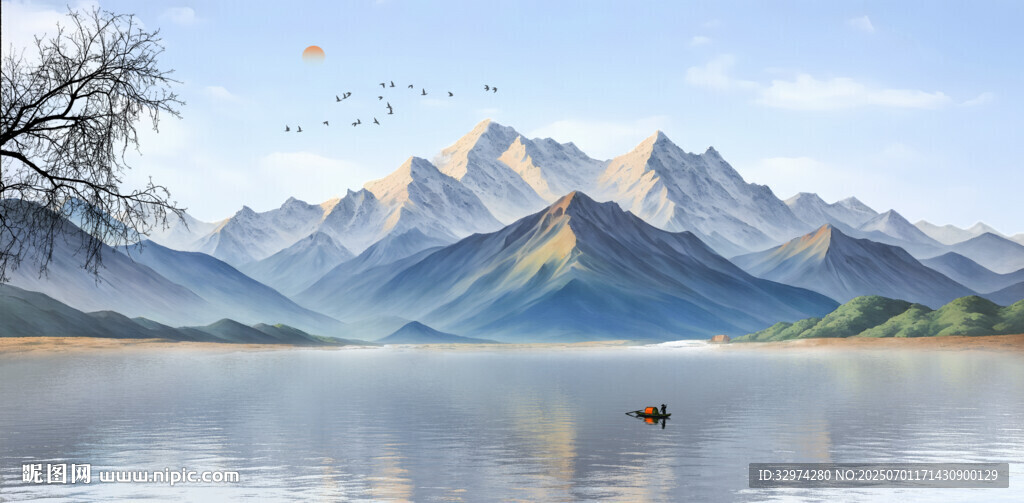 山水意境风景
