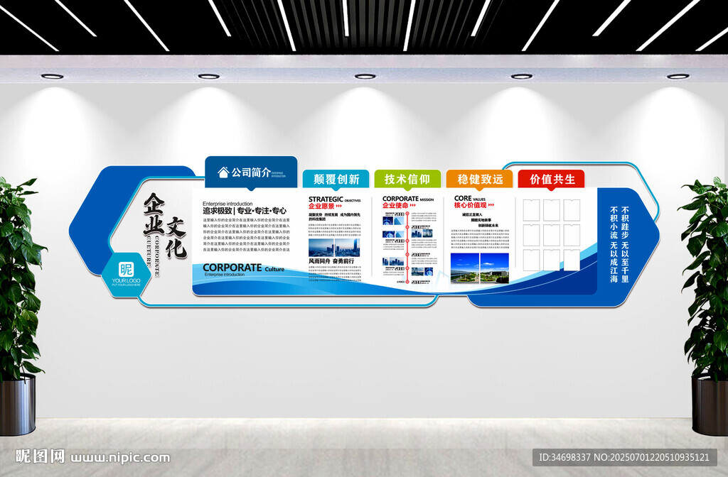 银行文化墙历程发展