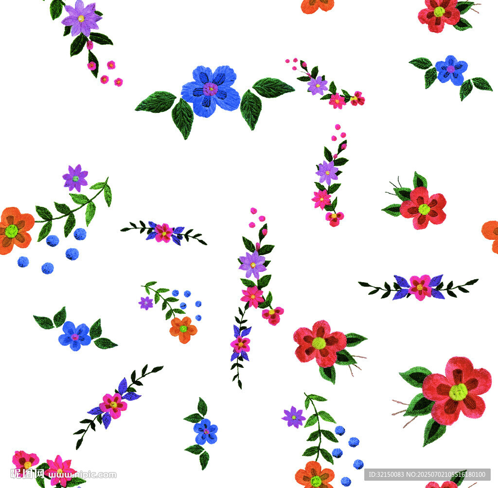 手绘花