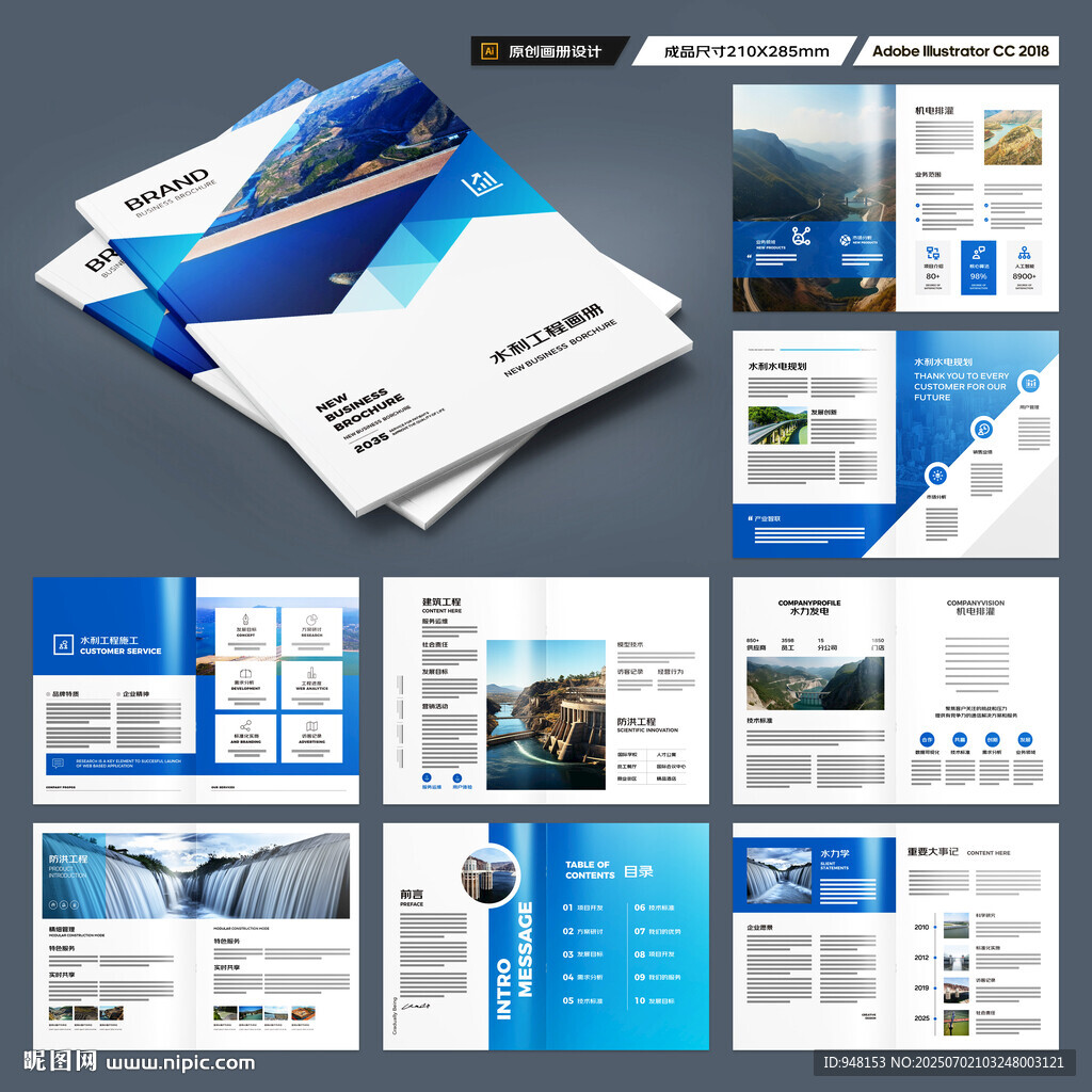 大坝宣传册 
