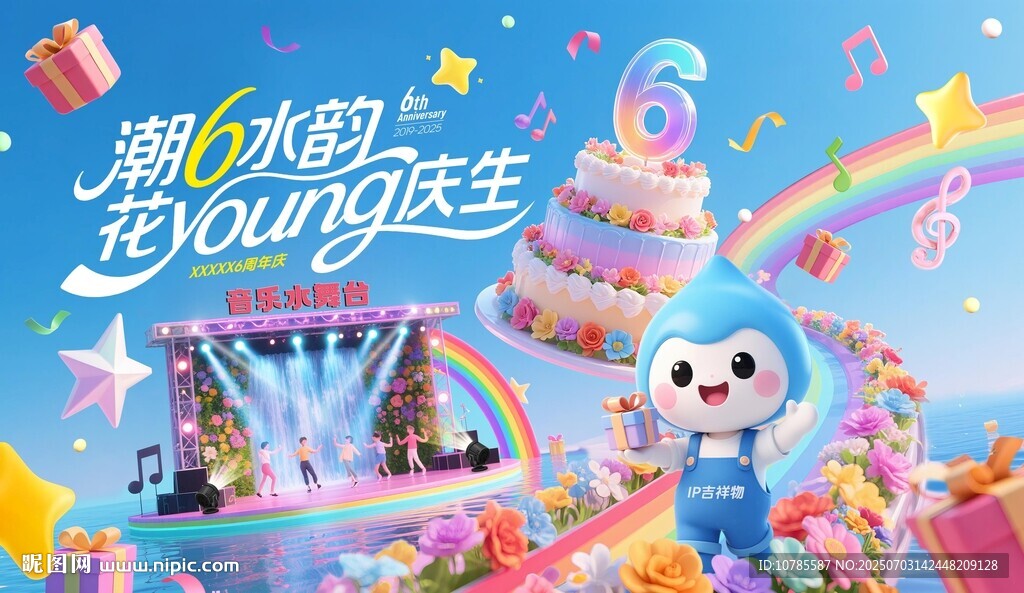 6周年KV海报