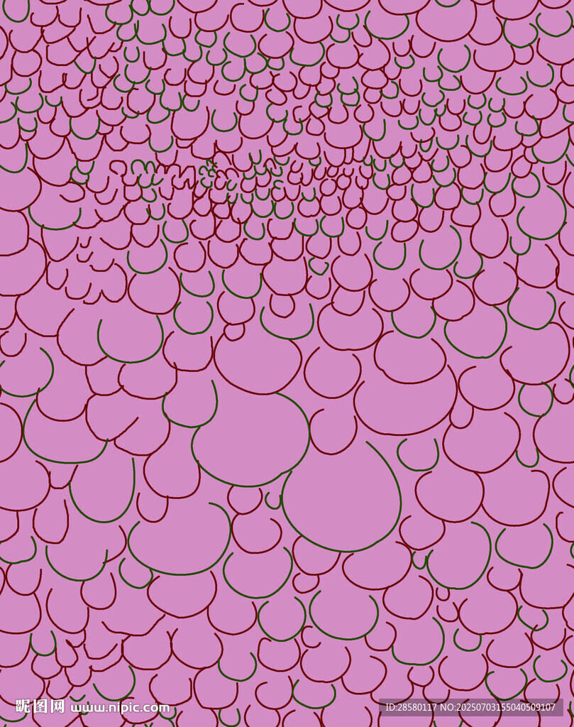 粉色气泡纹理背景图案