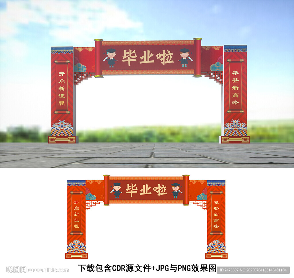 毕业门