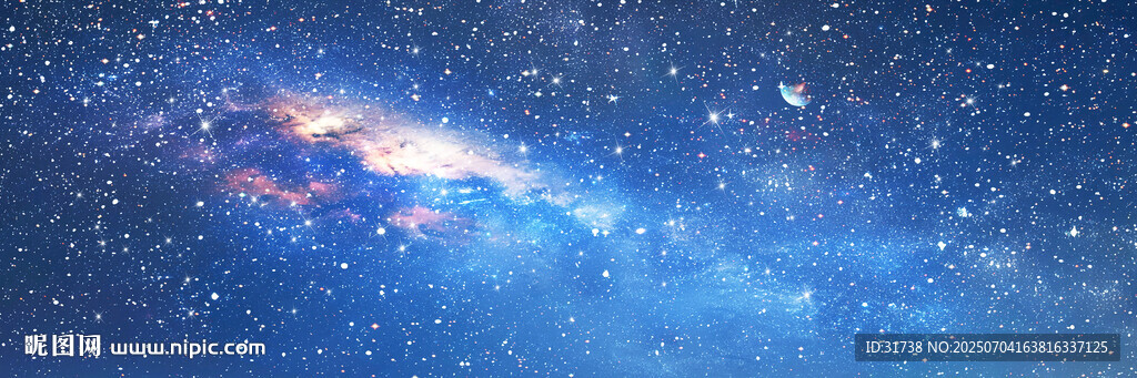 巨幅宇宙星空天花软膜背景