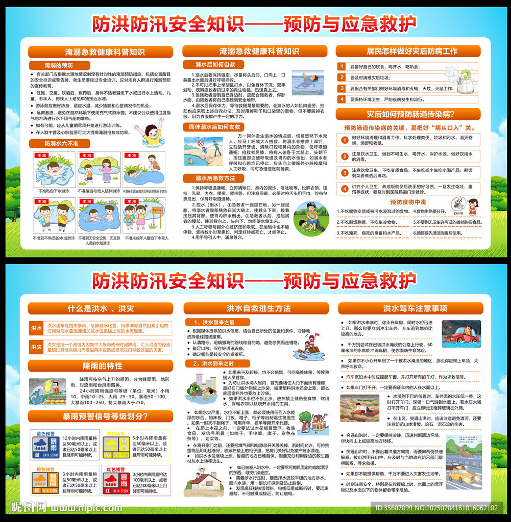 防洪防汛宣传栏