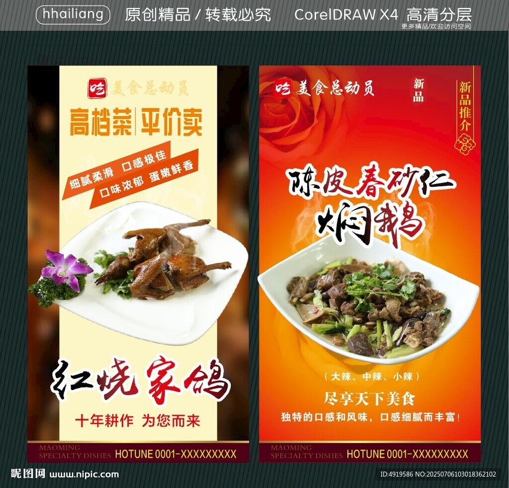 陈皮春砂仁焖鹅 红烧家鸽