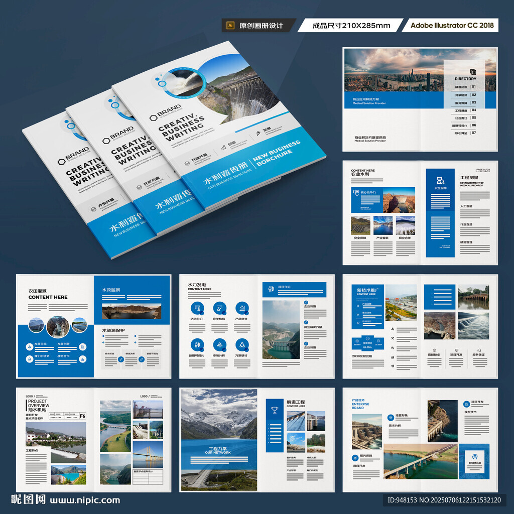 大坝宣传册 