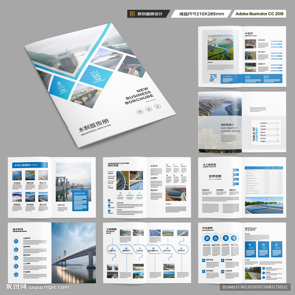 大坝宣传册 