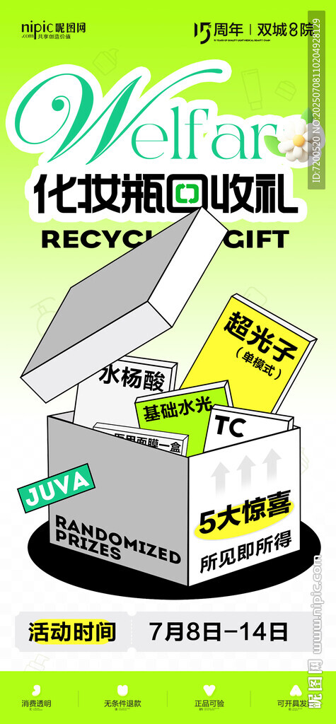 化妆瓶回收