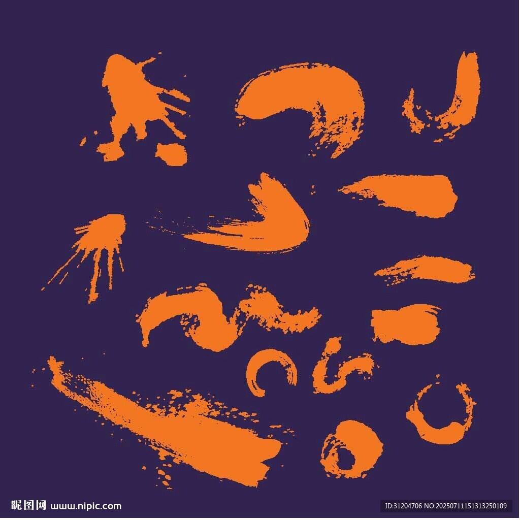 笔触矢量