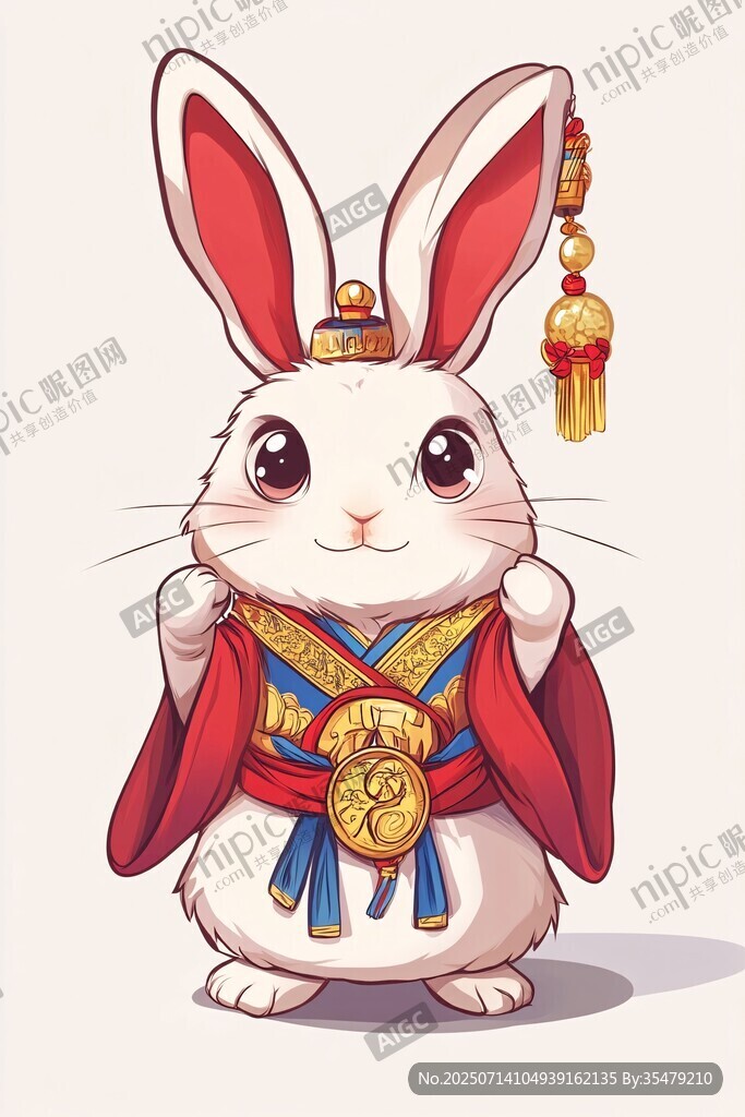 招财萌兔贺岁