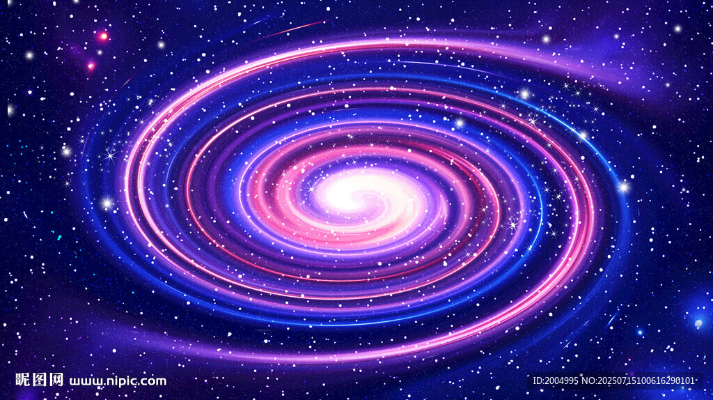 漩涡星空星空素材