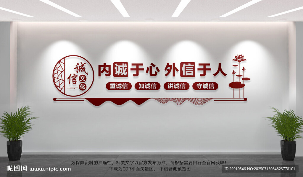 诚信文化墙