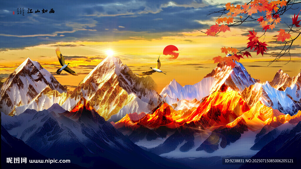 日照金山