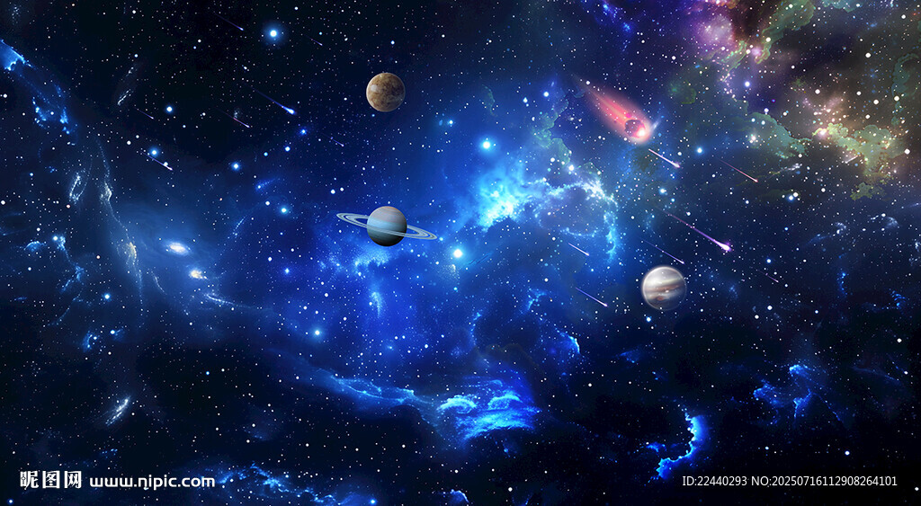 浩瀚星空宇宙星球太空探索
