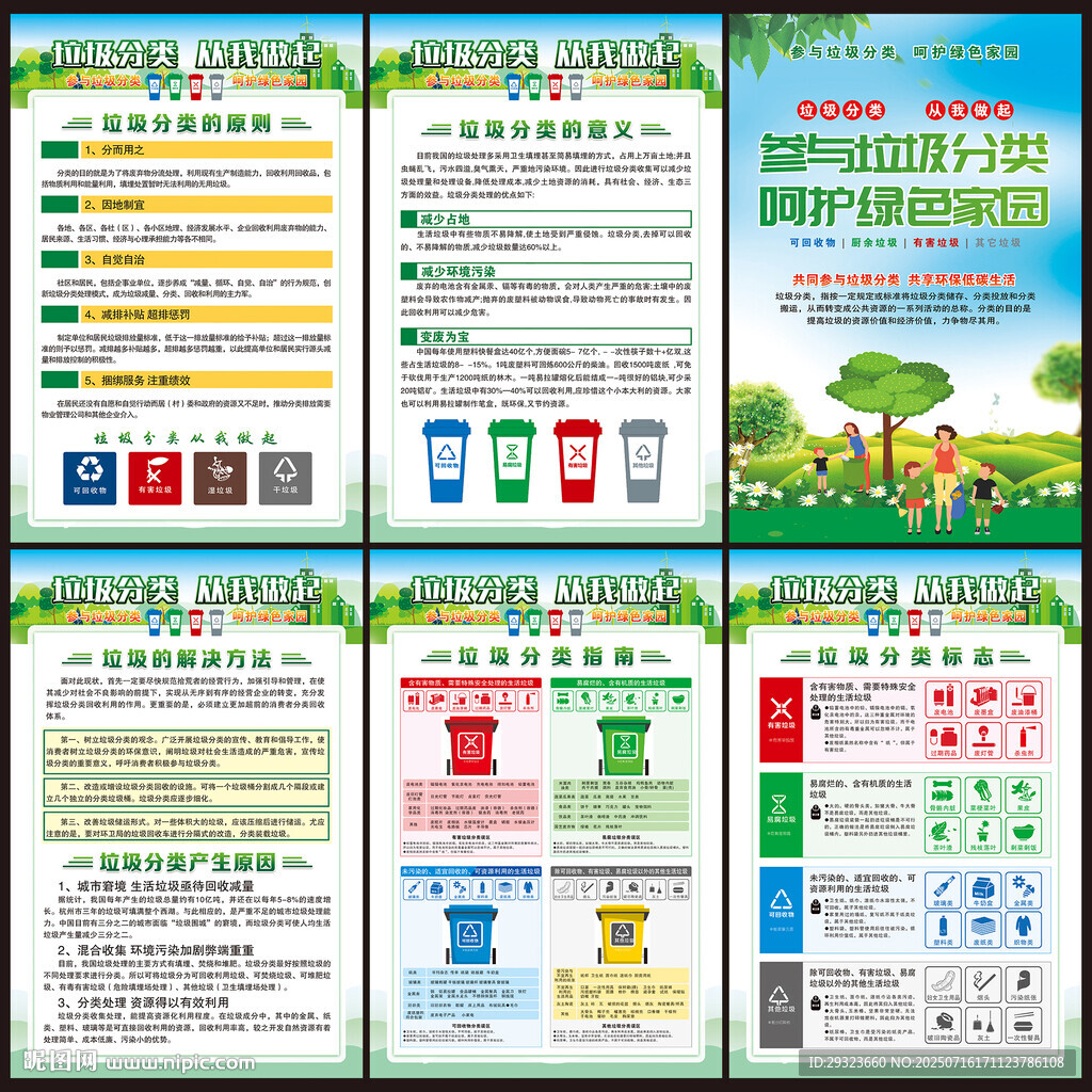 垃圾分类宣传海报