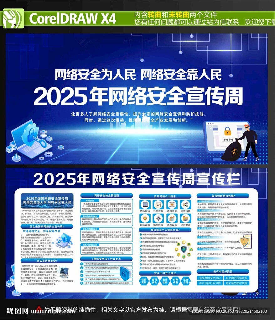 2025网络安全宣传周展板