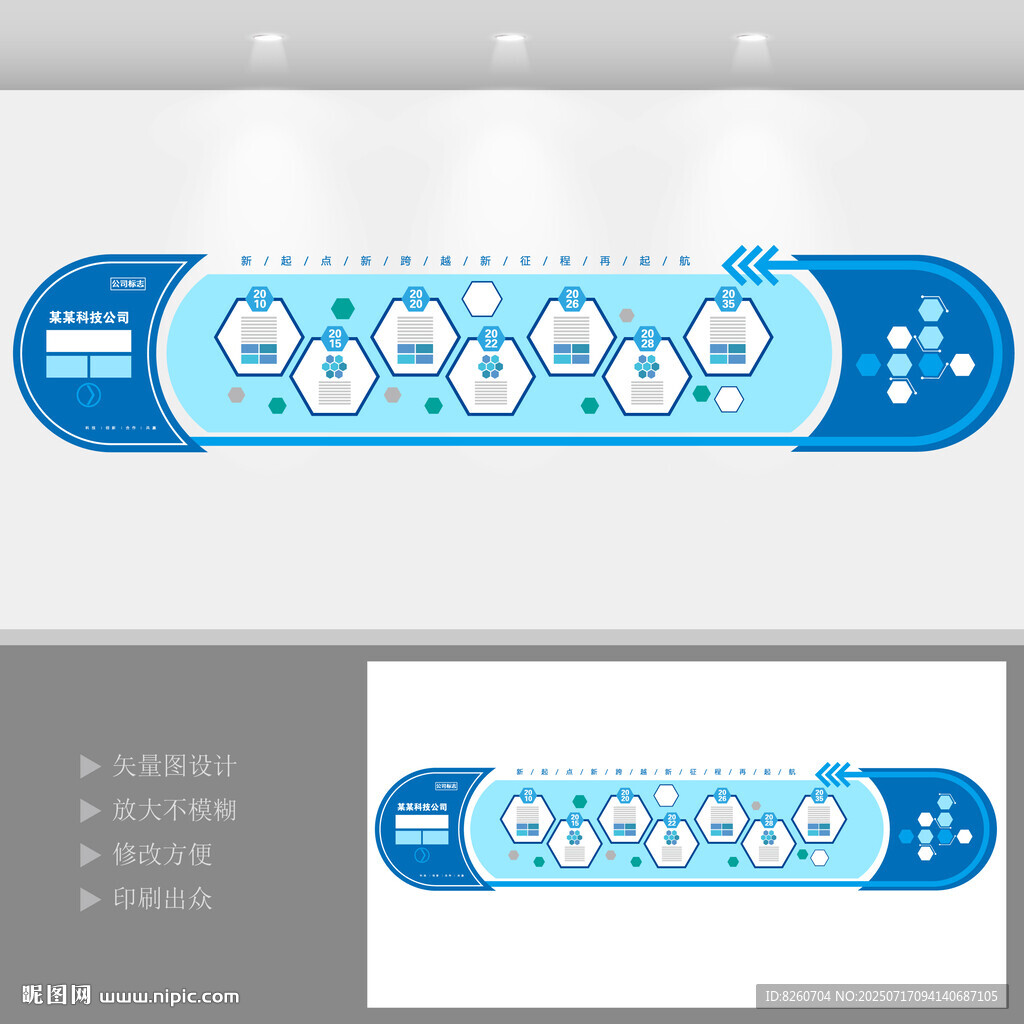 企业发展历程文化墙