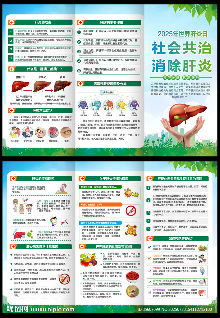 世界肝炎日宣传手册