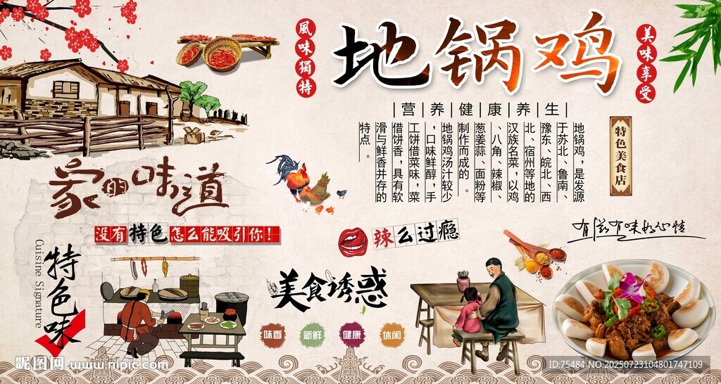 地锅鸡