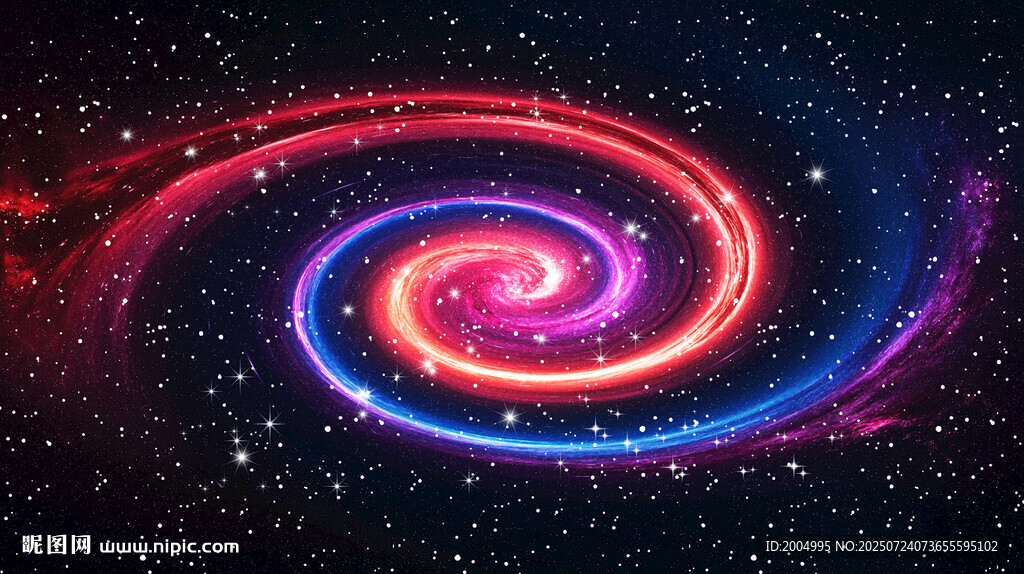 绚丽旋涡宇宙星空天花吊顶