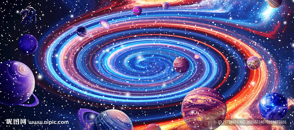 星空星球宇宙星空天花板